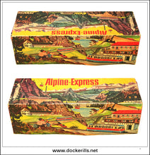 Technofix Alpine Express 300. Vintage Tin Plate Toy, West Germany 4.