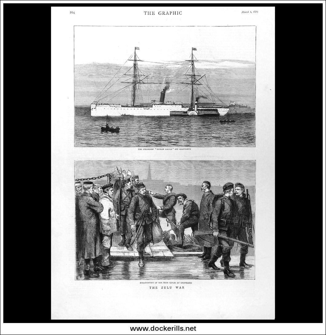 The Zulu War, The Steamship 