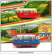 Technofix Alpine Express 300. Vintage Tin Plate Toy, West Germany 2.