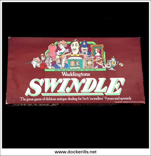 Waddingtons Swindle. Vintage Board Game, 1976 Edition. Box.
