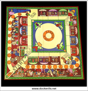 Waddingtons Swindle. Vintage Board Game, 1976 Edition. Playng Board.