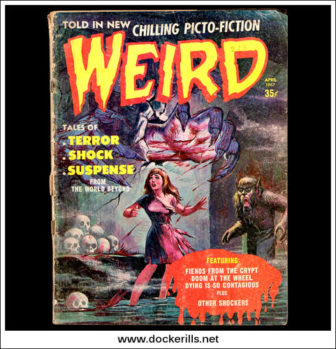 Weird, Volume 2, Number 2, 1967. Horror Comic. U.S. Edition.