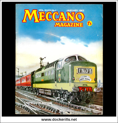 Meccano Magazine Vol. XLVIII. No. 1 published January 1963.