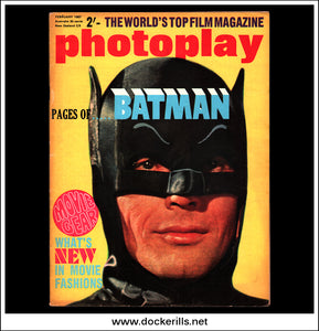 N209) Batman * Adam West * Magazine Clipping 1 Page * 1997