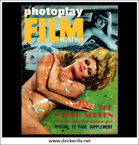Photoplay Film Magazine, March, 1968, Vol. 19, No. 3. Pamela Tiffin Cover.