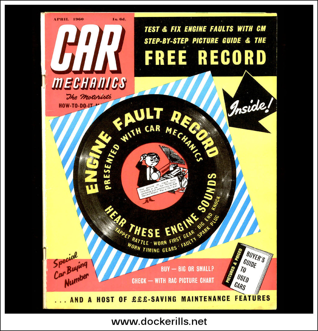 Car Mechanics Magazine April 1960. - Morris Minor, Ford Consul