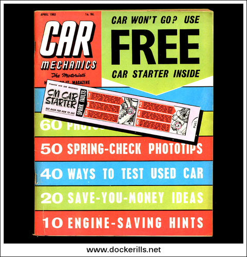 Car Mechanics Magazine April 1963 - Morris Traveller