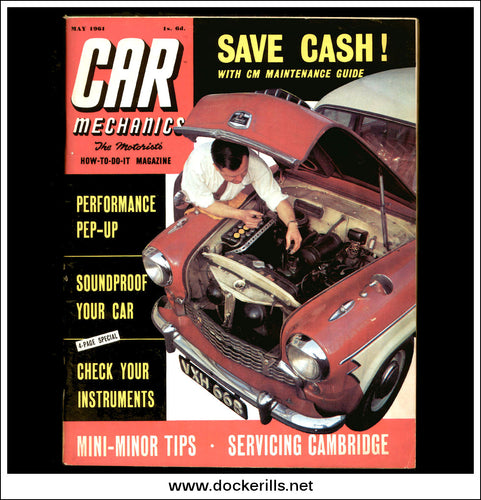 Car Mechanics Magazine May 1961 - Austin 10, Austin A55