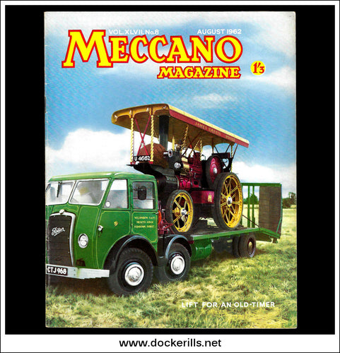 Meccano Magazine Vol. XLVII. No. 8 published August 1962.