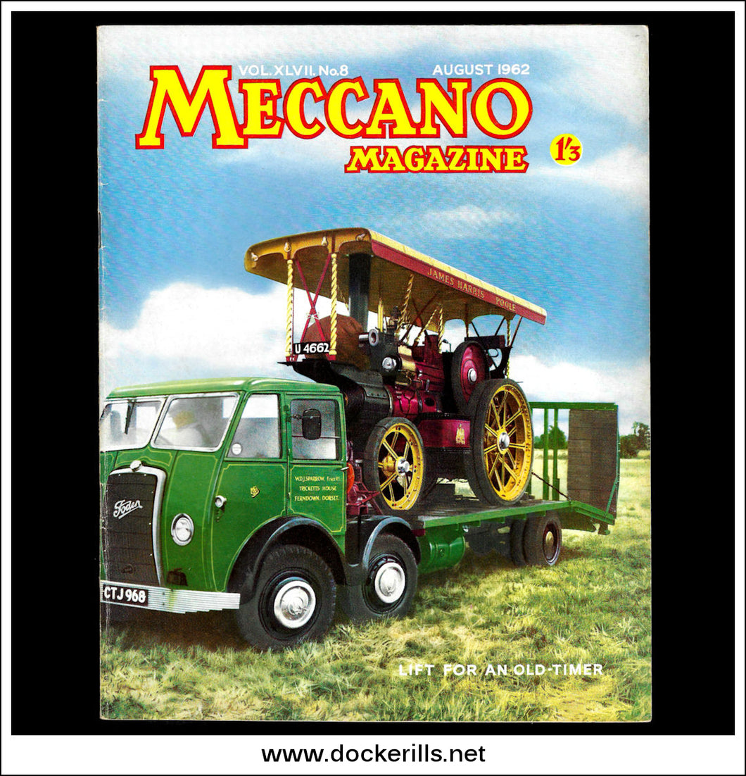 Meccano Magazine Vol. XLVII. No. 8 published August 1962.