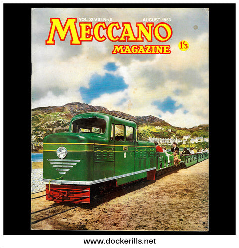 Meccano Magazine Vol. XLVIII. No. 8 published August 1963.