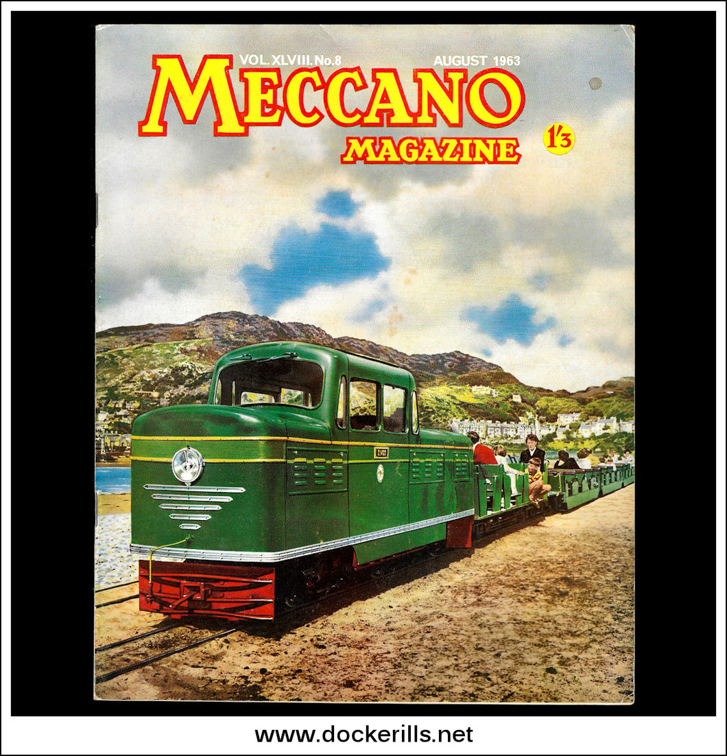 Meccano Magazine Vol. XLVIII. No. 8 published August 1963.