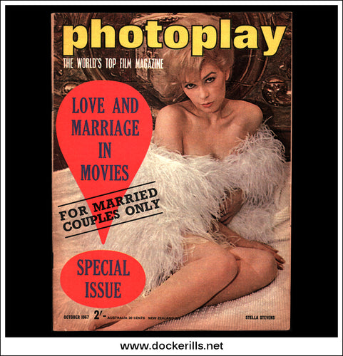 Photoplay Film Magazine, October, 1967, Vol. 18, No. 10. Cover - Stella Stevens.