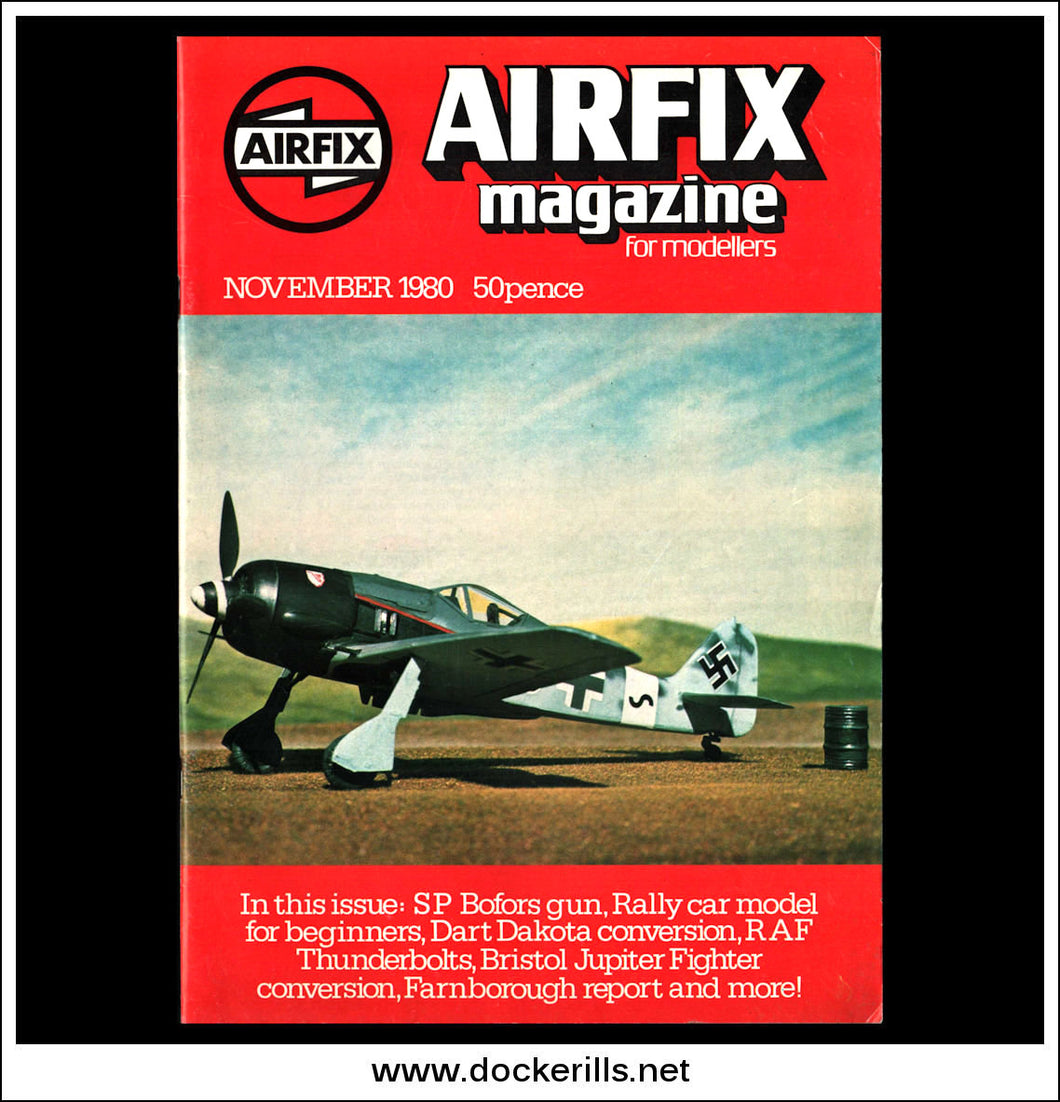Airfix Magazine, November, 1980.