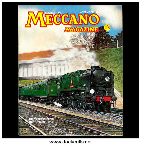 Meccano Magazine Vol. XLVI. No. 11 published November 1961.