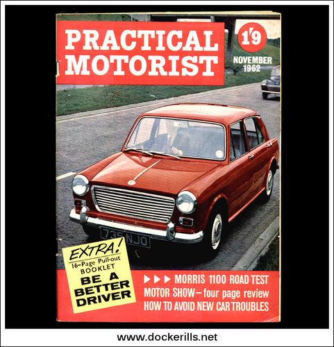 Practical Motorist Magazine published November 1962 (Vol.9 No.99).