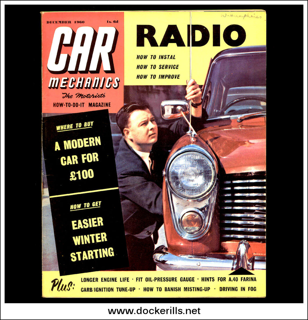 Car Mechanic Magazine December 1960. - A40 Farina