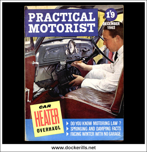Practical Motorist Magazine December 1962 - Vauxhall Victor NSU Consul Cortina