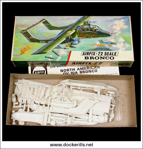 Airfix Bronco. 1:72 Scale Kit. Vintage Red Stripe Box.