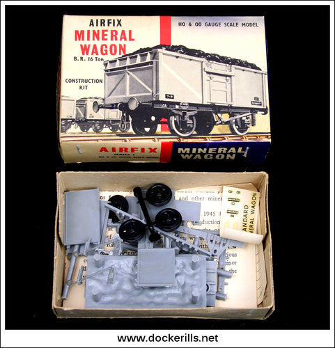 Airfix Mineral Wagon HO/OO Scale Kit. Vintage Type 2 Box.