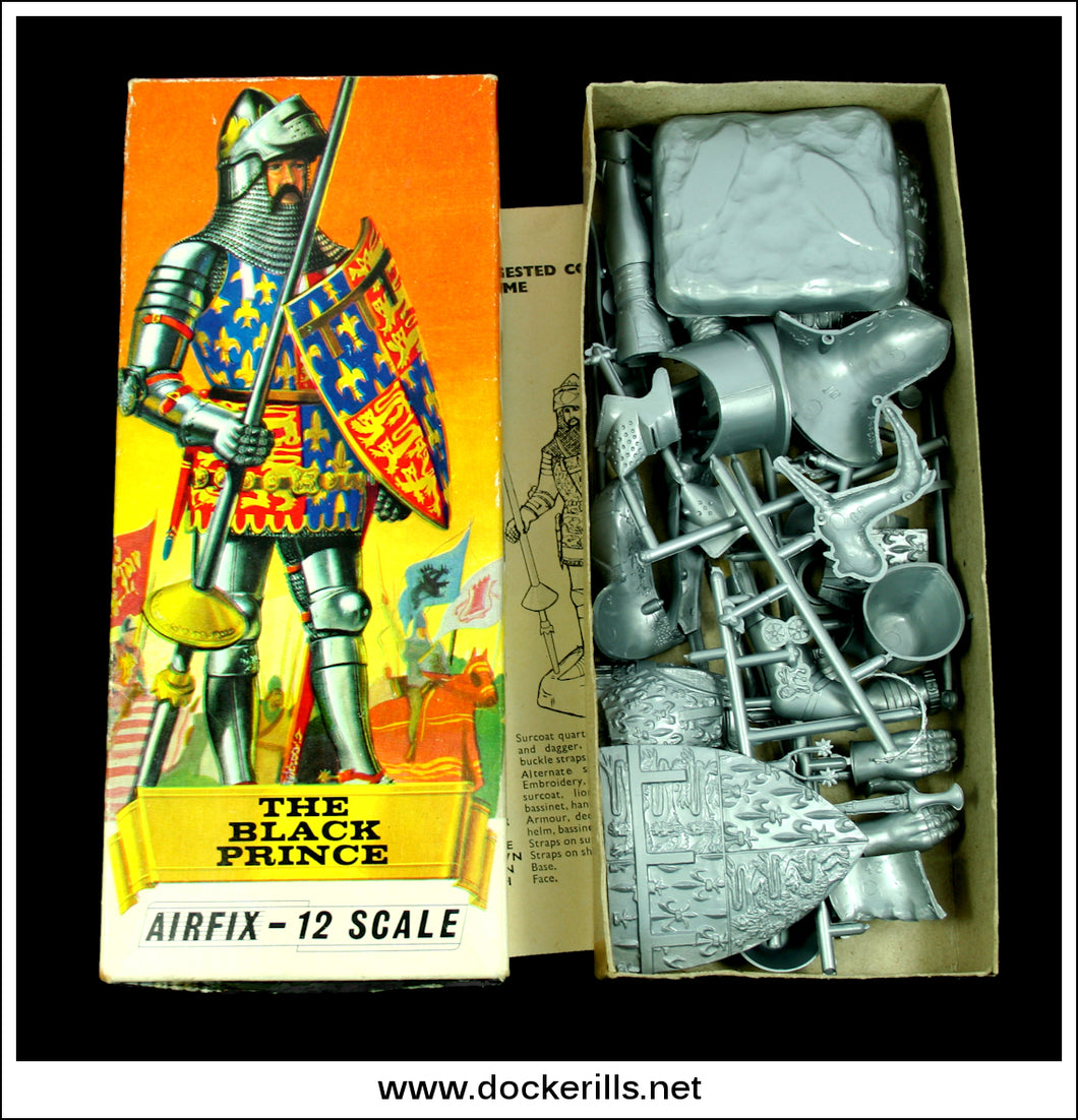Airfix The Black Prince 1:12 Scale Kit. Vintage Boxed Kit.