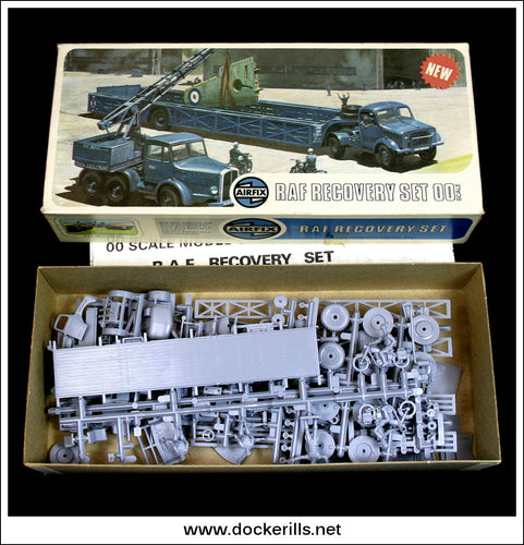 Airfix R.A.F. Recovery Set OO Scale Kit. Vintage Type 4 Box.