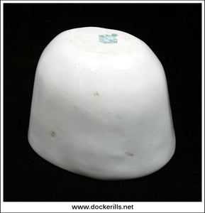 Antique Booths Blancmange Mould. One Pint Capacity. Oval 6.00 Inch Max. Dimension 2.