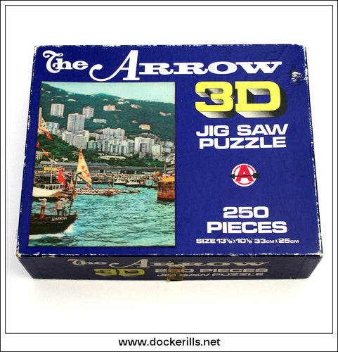 The Arrow 3D Jig-Saw Puzzle. Lenticular 3D.