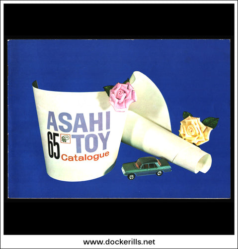 Asahi ATC Catalogue For 1965 Vintage Tin Toys.