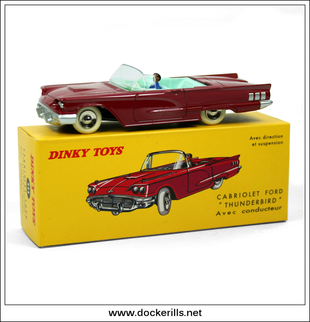 Deagostini / Atlas Dinky 555 Ford Thunderbird Cabriolet. 