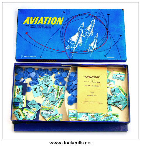 Aviation, H.B. Gibson. Vintage Game From the 1950's.