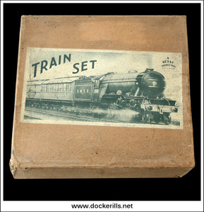 LNER Train Set, Betal, J.H. Glasman Ltd., Great Britain. Tin Plate 'O' Gauge Train Set. 2