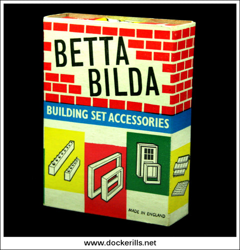 Betta Bilda Accessory Set 5 (Doors And WIndows, 15 Pieces, Red) 1.