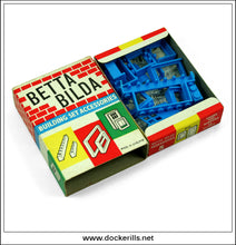 Betta Bilda Accessory Set 5 (Doors And WIndows, 15 Pieces, Blue) 2.