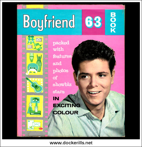 Boyfriend Annual 1963, Popular TV, Film & Music Annual. Cliff Richard Cover.