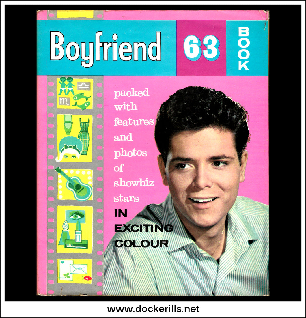 Boyfriend Annual 1963, Popular TV, Film & Music Annual. Cliff Richard Cover.