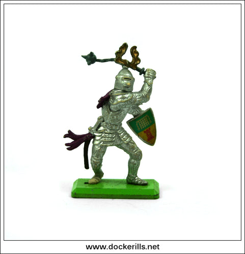 Vintage Britains Deetail Knight With Flail, 1971.