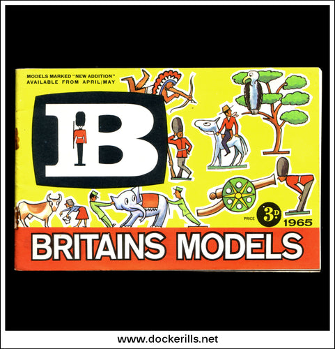 Original Britains Catalogue For 1965.