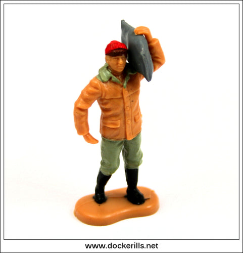 Vintage Britains Farm - Farm Labourer Carrying Sack. 1986.