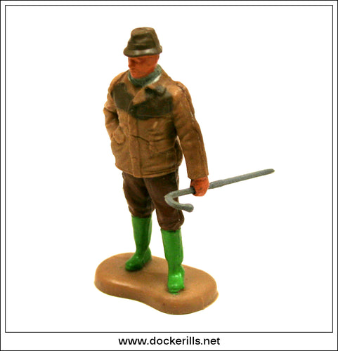Vintage Britains Farm - Farmer With Walking Stick. 1986.