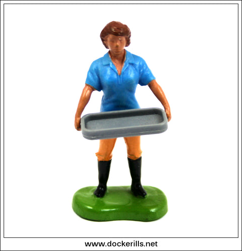 Vintage Britains Farm - Farm Labourer With Tray. 1986.
