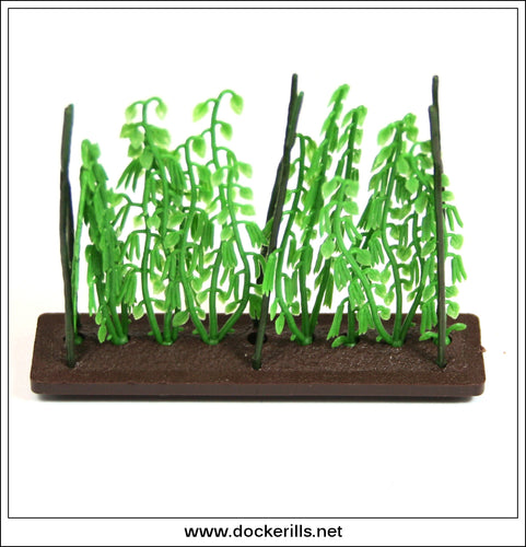 Vintage Britains Floral Miniature Garden - Runner Beans From Vegetable Garden Pkt. No. 2552.