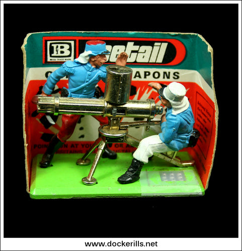 French Foreign Legion Gatling Gun. Britains Ltd., CAT. No. 0000. deetail.