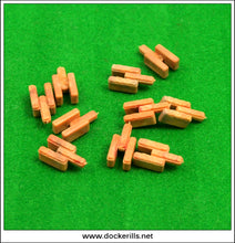 Vintage Britains Miniature Garden - Brick Edging X 10 No. 2560.