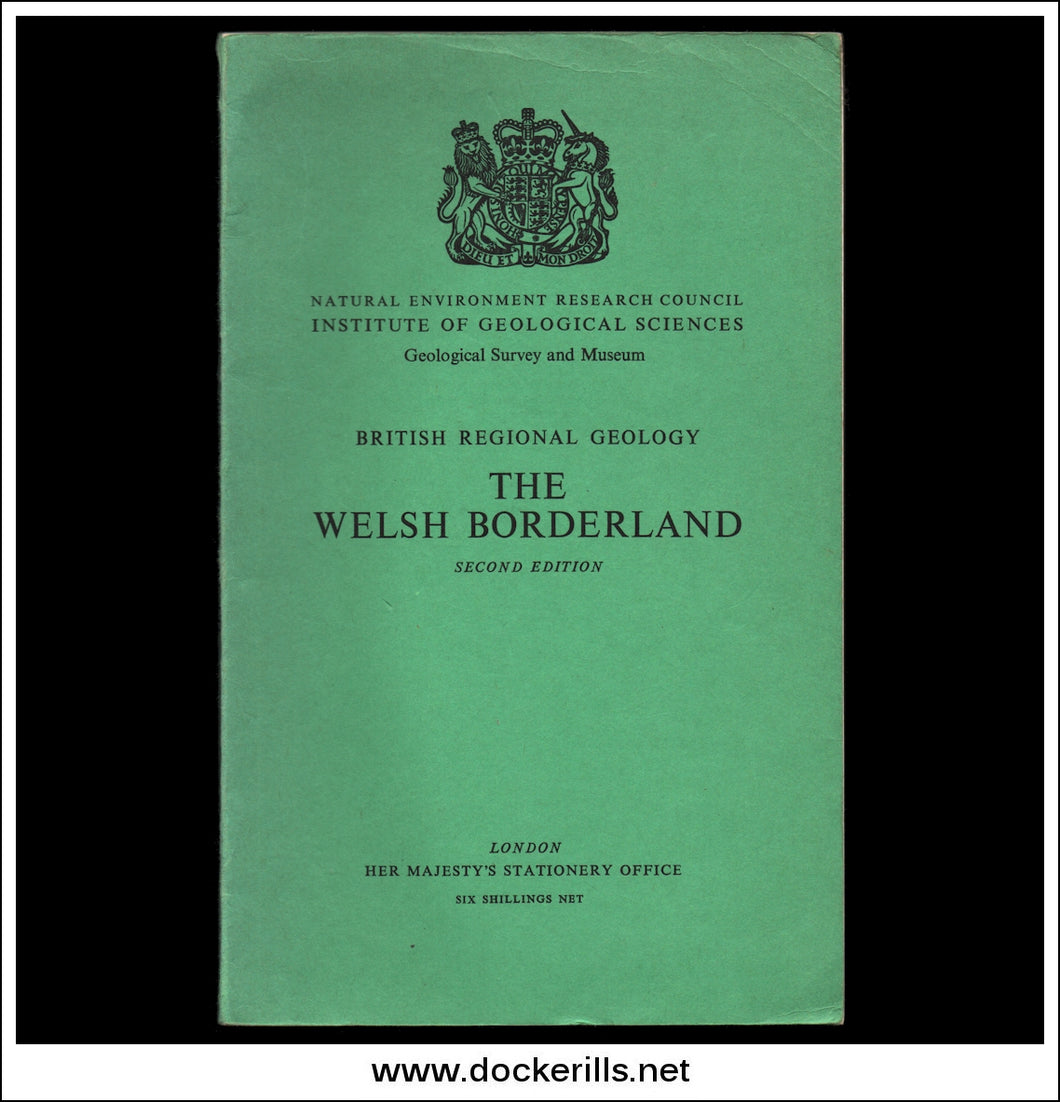 Buy British Regional Geology, The Welsh Borderland. R. W. Pocock & T.H. Whitehead. Second Edition.