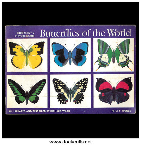 Brooke Bond Tea Card Album - Butterflies Of The World 1964.