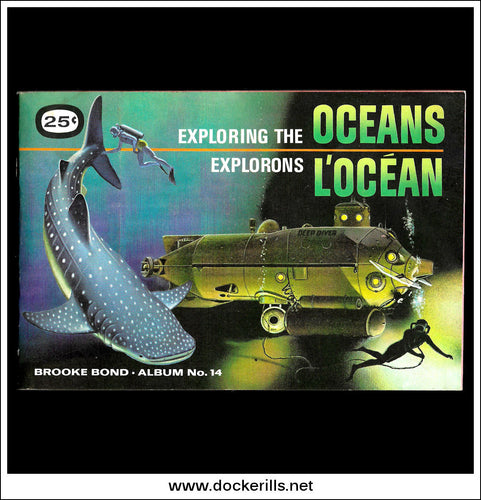 Brooke Bond Tea Card Album - Exploring The Oceans 1971.