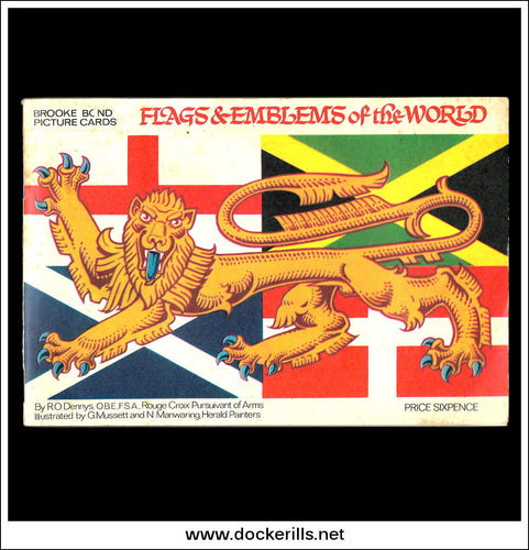 Brooke Bond Tea Card Album - Flags & Emblems Of The World 1967. 