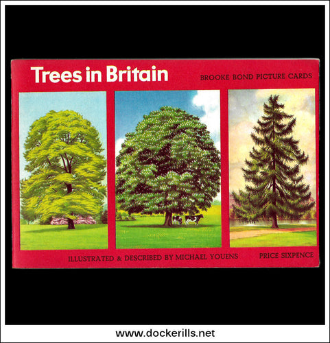 Brooke Bond Tea Card Album - Trees In Britain 1966.