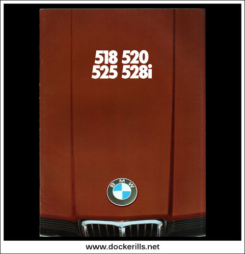 Buy BMW 518 520 525 528i Sales Brochure For 1977.